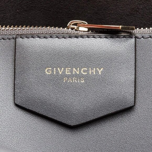 Givenchy Blue Jacquard Canvas Medium Bond Chain Tote Bag - Picture 7 of 11